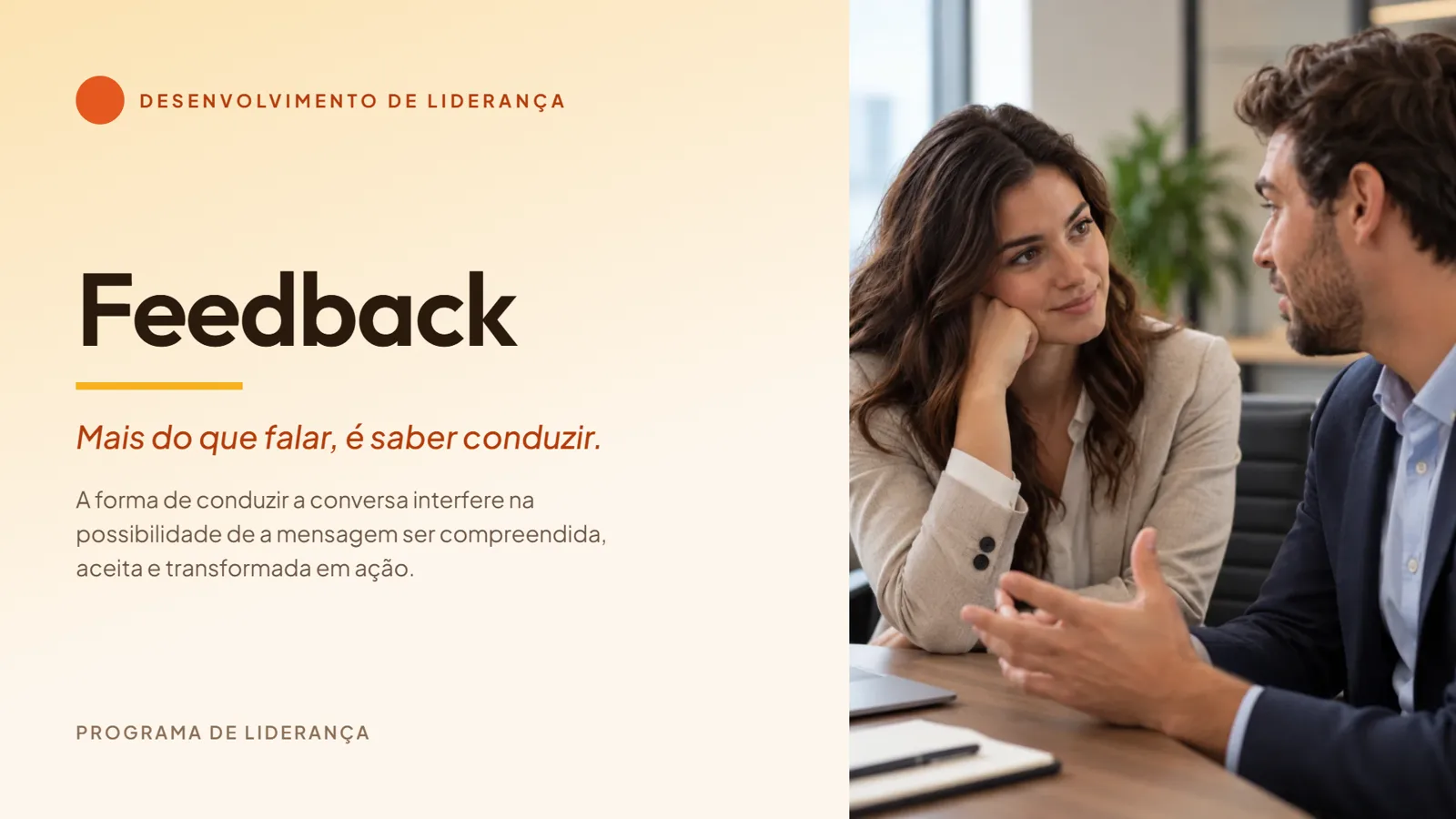 Capa real da apresentação Feedback para FAE · Trilha 5